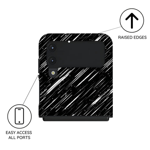 Meteor Rush - Samsung Galaxy Z Flip 4 Case