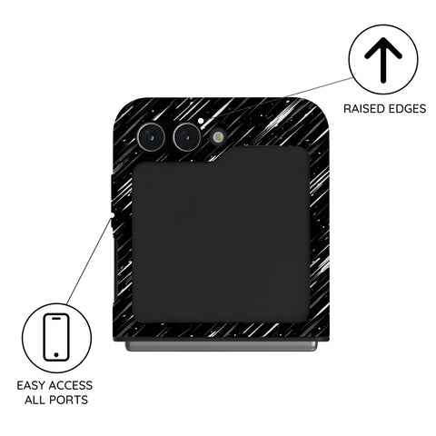 Meteor Rush - Samsung Galaxy Z Flip 5 Case