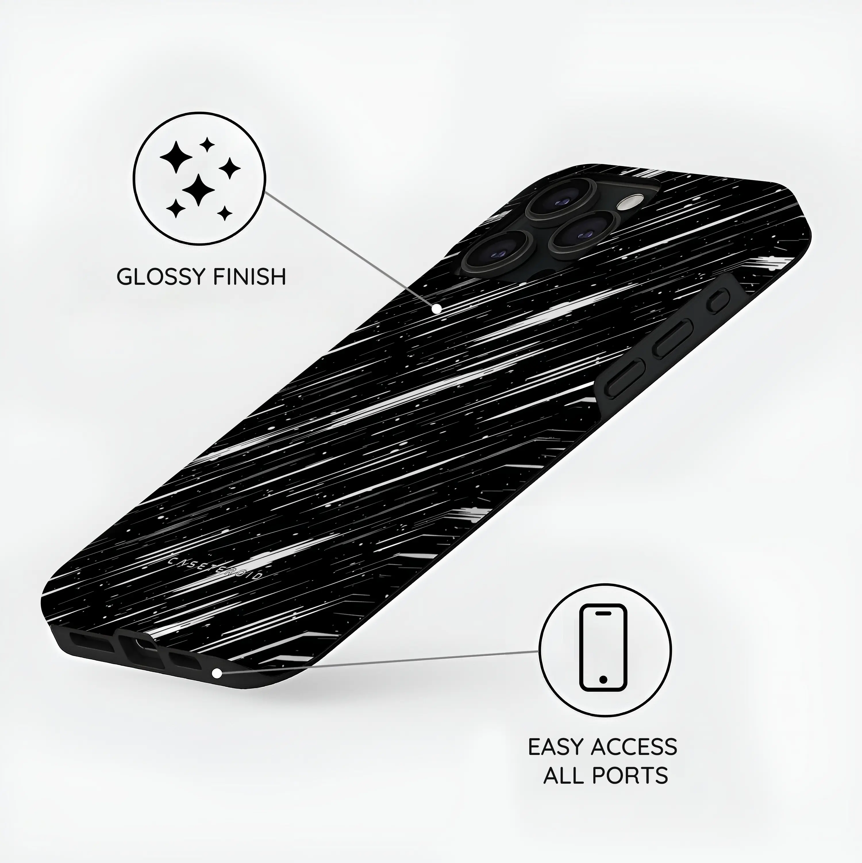 Meteor Rush - iPhone 15 Pro Case