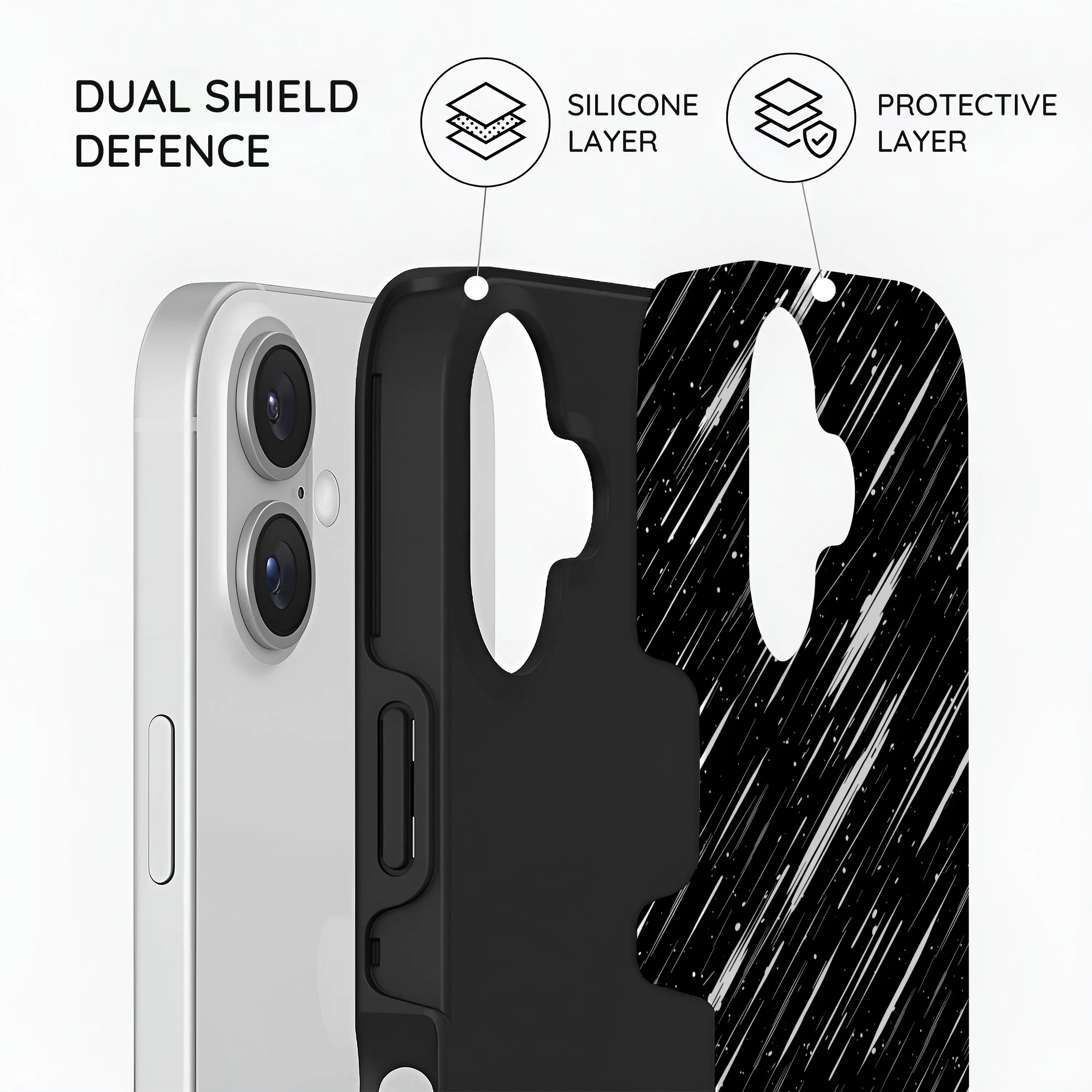 Meteor Rush - iPhone 16 Plus Case