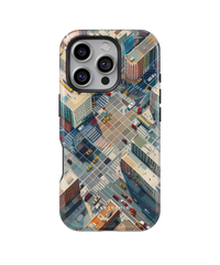 iPhone Tough Case with MagSafe - Metro Mesh Urban - CASETEROID