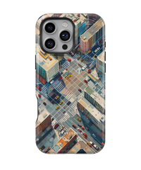 iPhone Tough Case with MagSafe - Metro Mesh Urban - CASETEROID