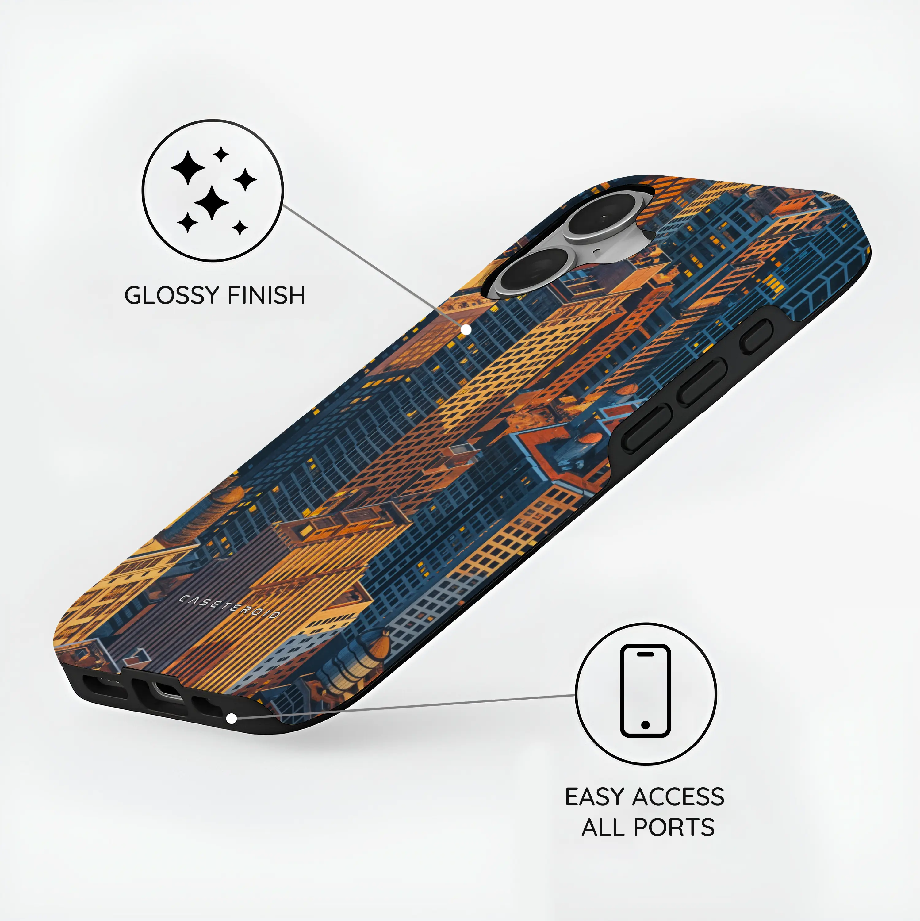 Metro Trek Urbanite - iPhone 16 Case