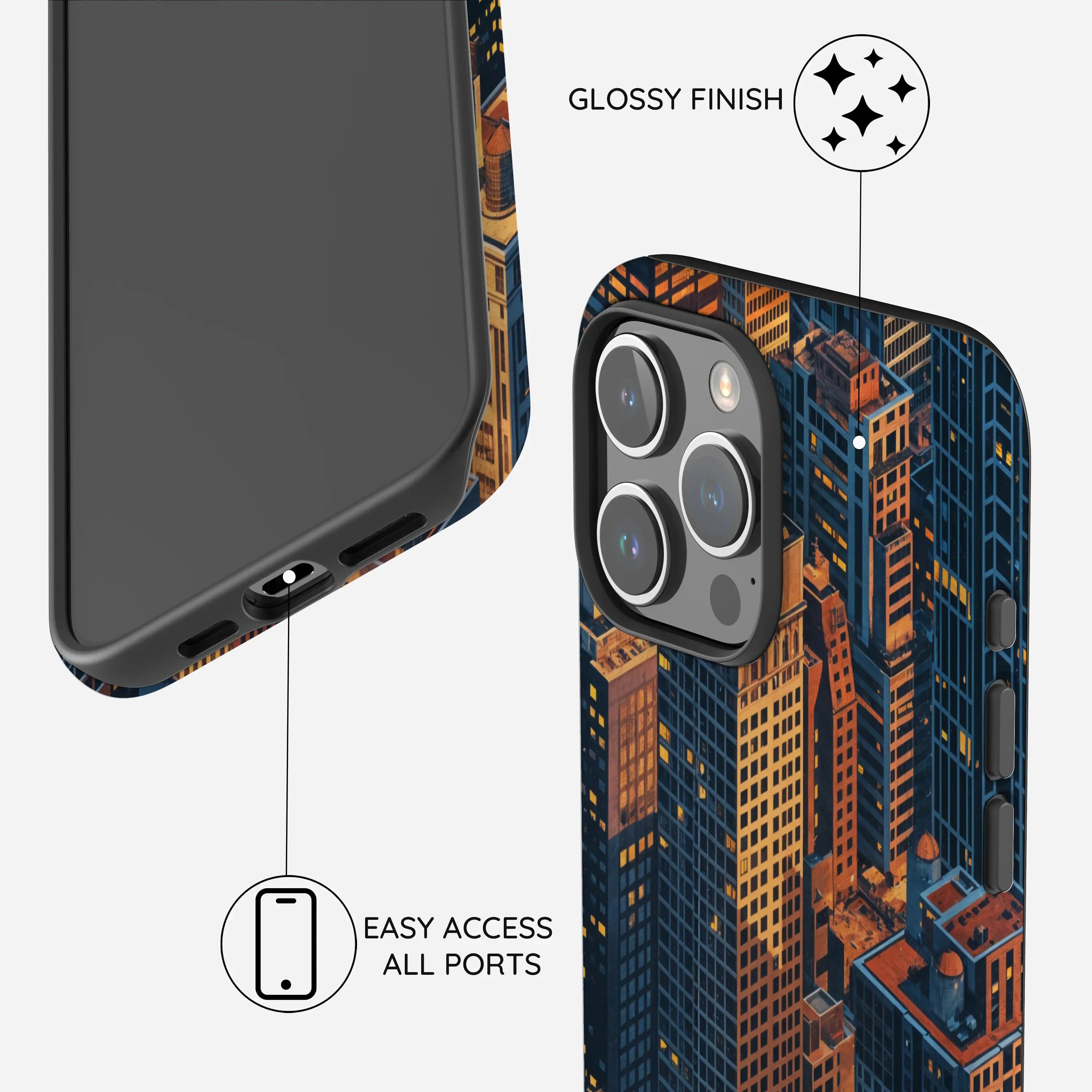 Metro Trek Urbanite - iPhone 15 Pro Case