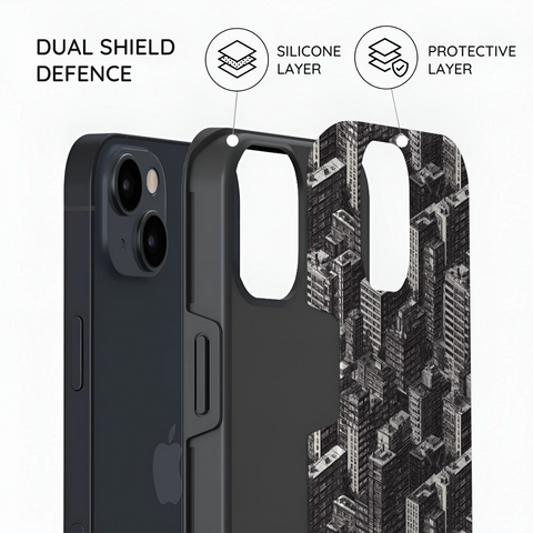 Metropolis Ink - iPhone 13 Case
