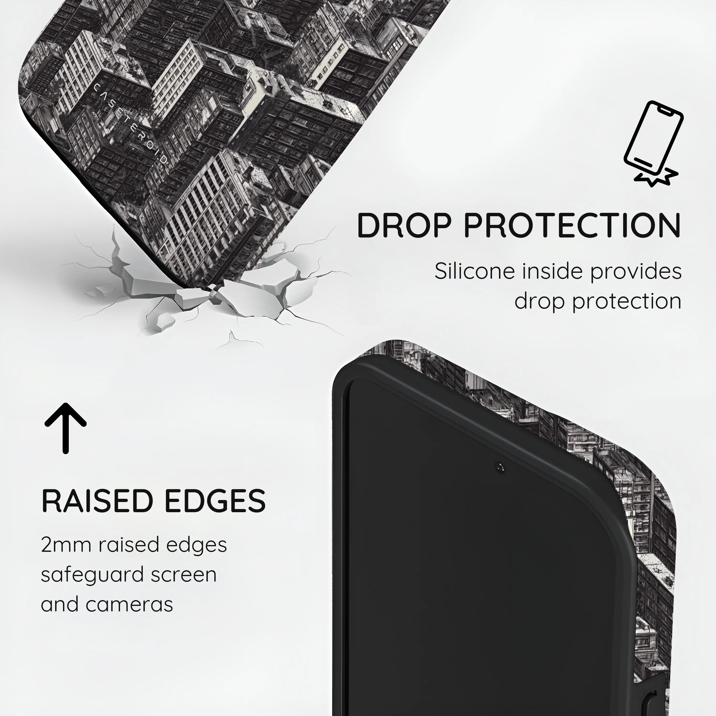 Metropolis Ink - iPhone 14 Pro Max Case
