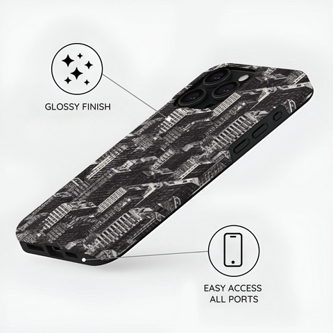 Metropolis Ink - iPhone 15 Pro Case
