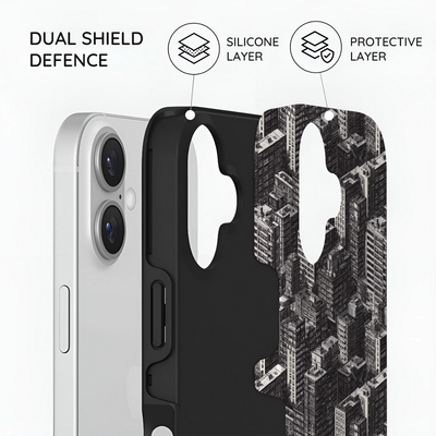 Metropolis Ink - iPhone 16 Case