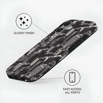 Metropolis Ink - iPhone 16 Case