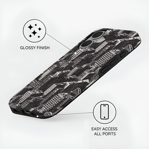 Metropolis Ink - iPhone 16 Case