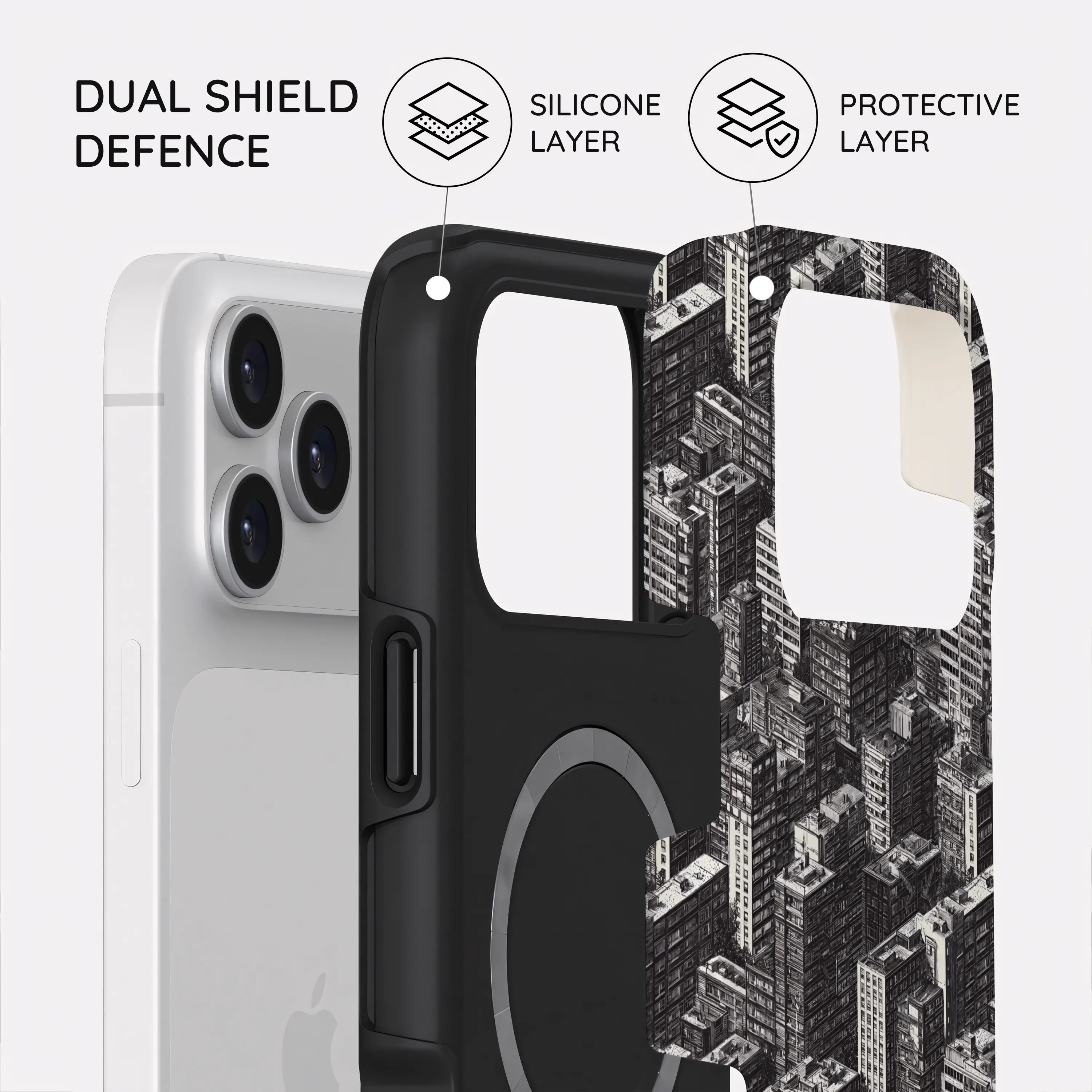 Metropolis Ink - iPhone 17 Pro Max Case