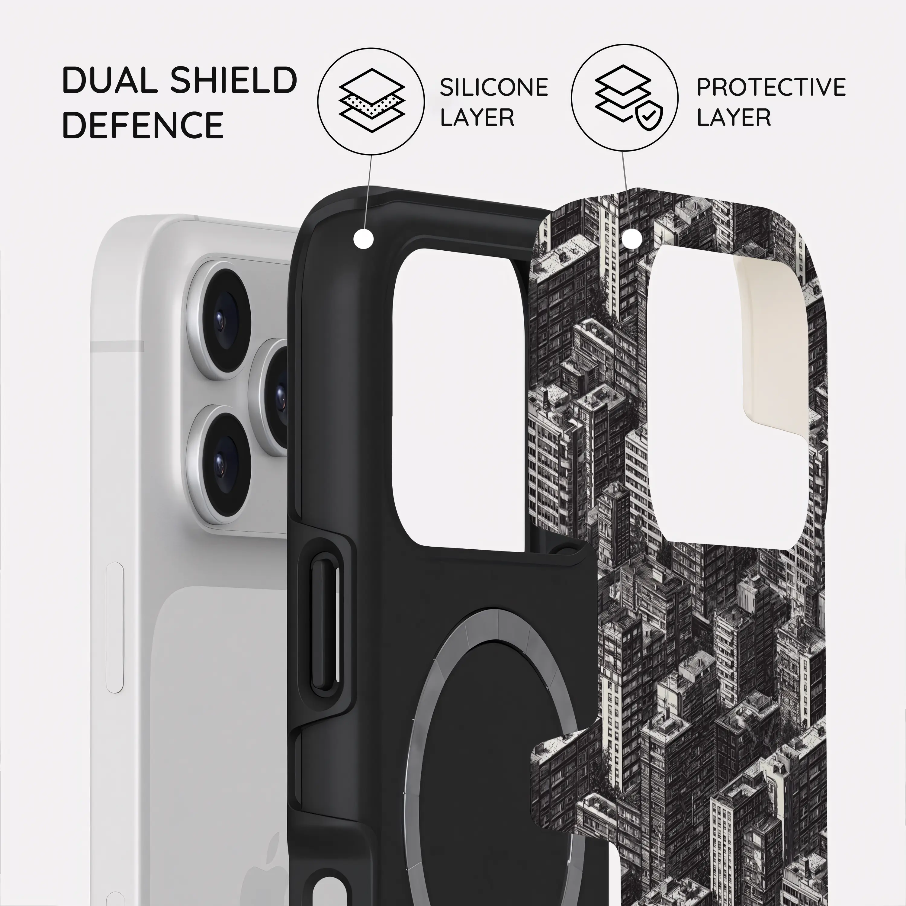 Metropolis Ink - iPhone 17 Pro Case