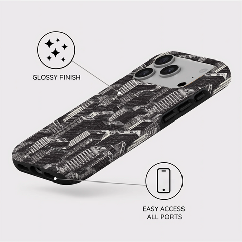 Metropolis Ink - iPhone 17 Pro Case