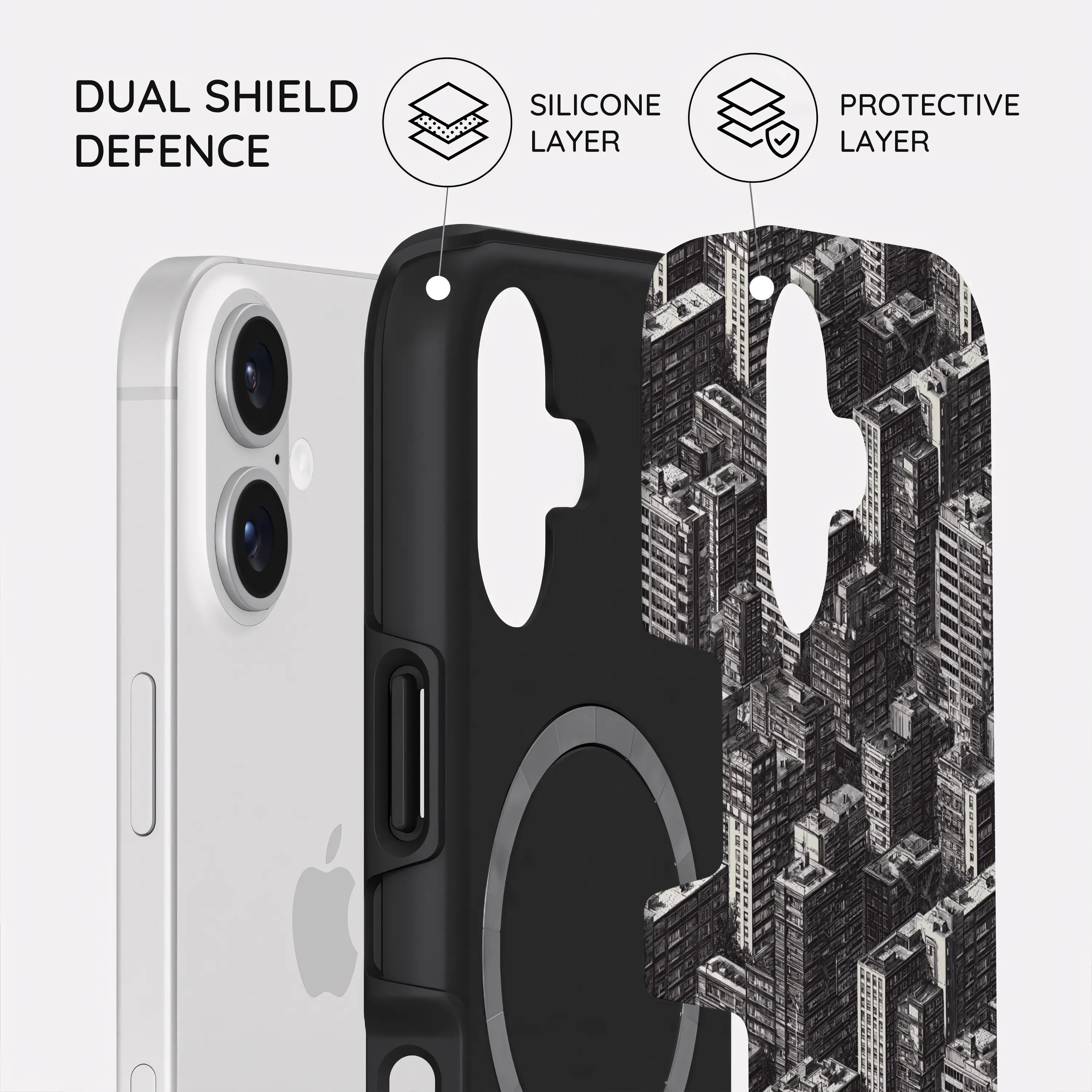 Metropolis Ink - iPhone 17 Case