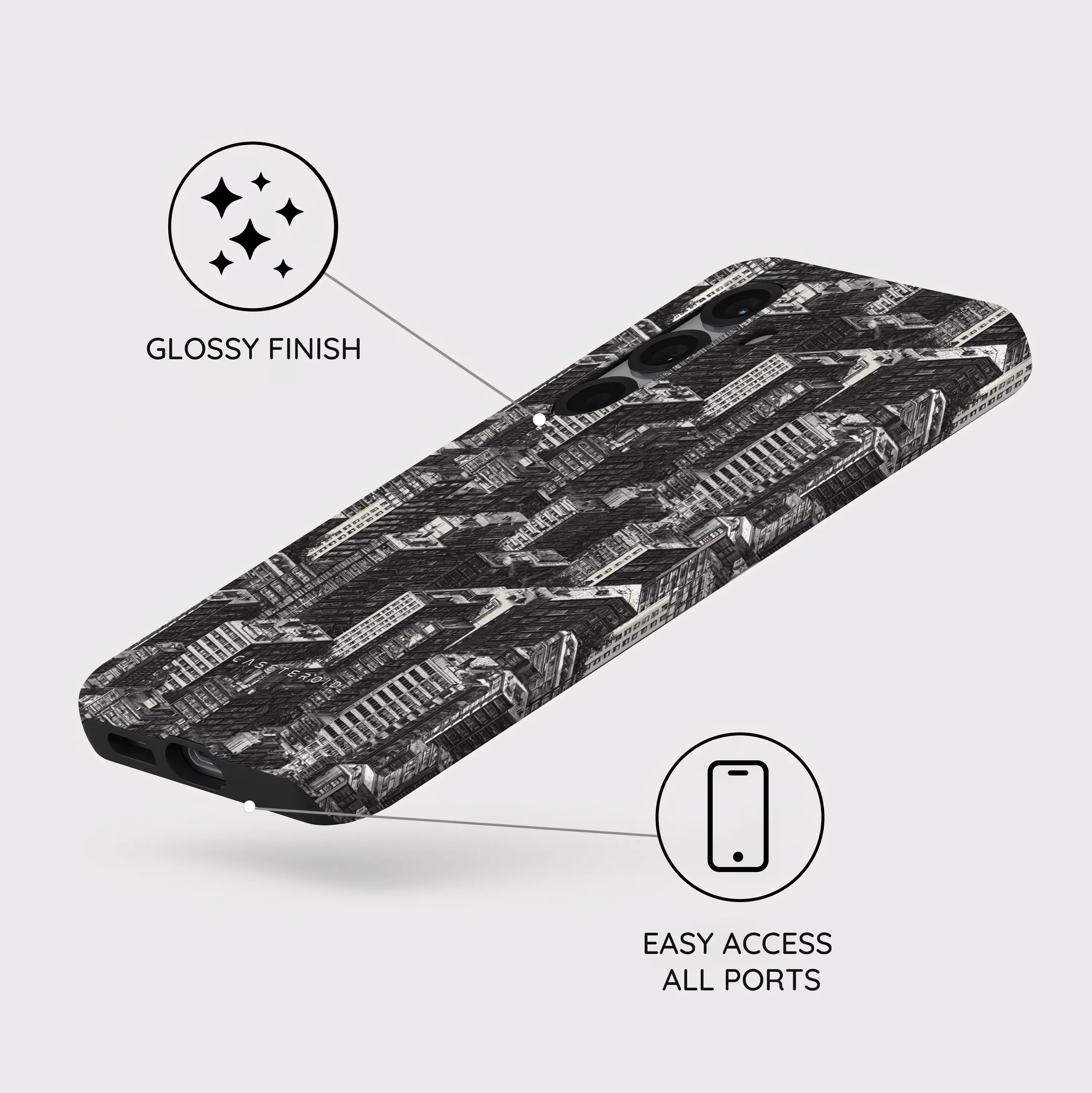 Metropolis Ink - Samsung Galaxy S25 Case