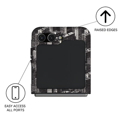 Metropolis Ink - Samsung Galaxy Z Flip 5 Case