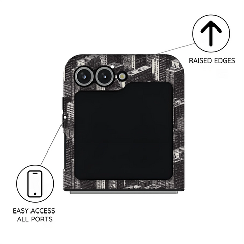 Metropolis Ink - Samsung Galaxy Z Flip 6 Case