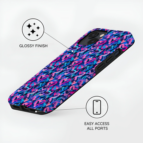 Midnight Pulse - iPhone 13 Case