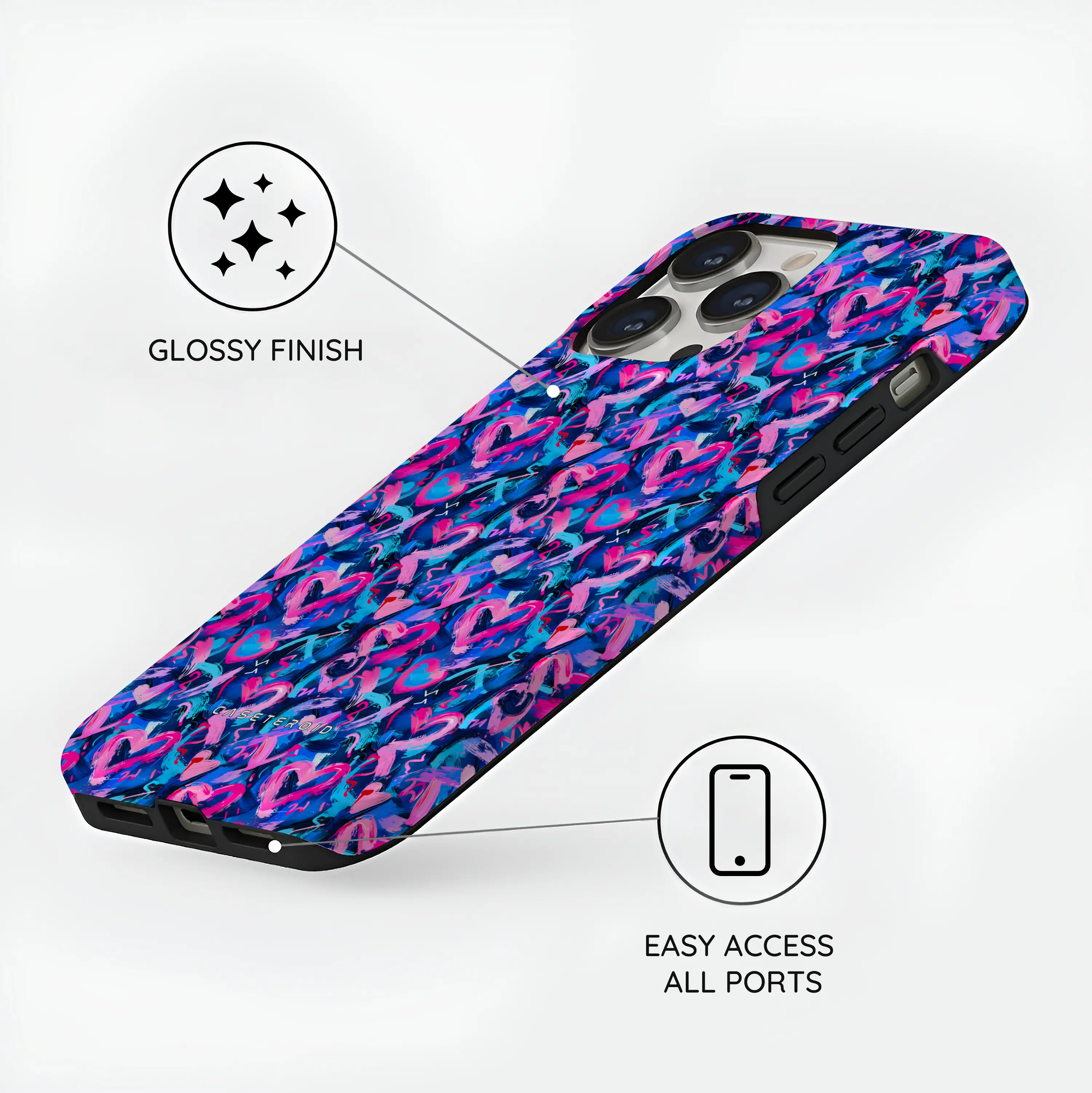 Midnight Pulse - iPhone 14 Pro Case