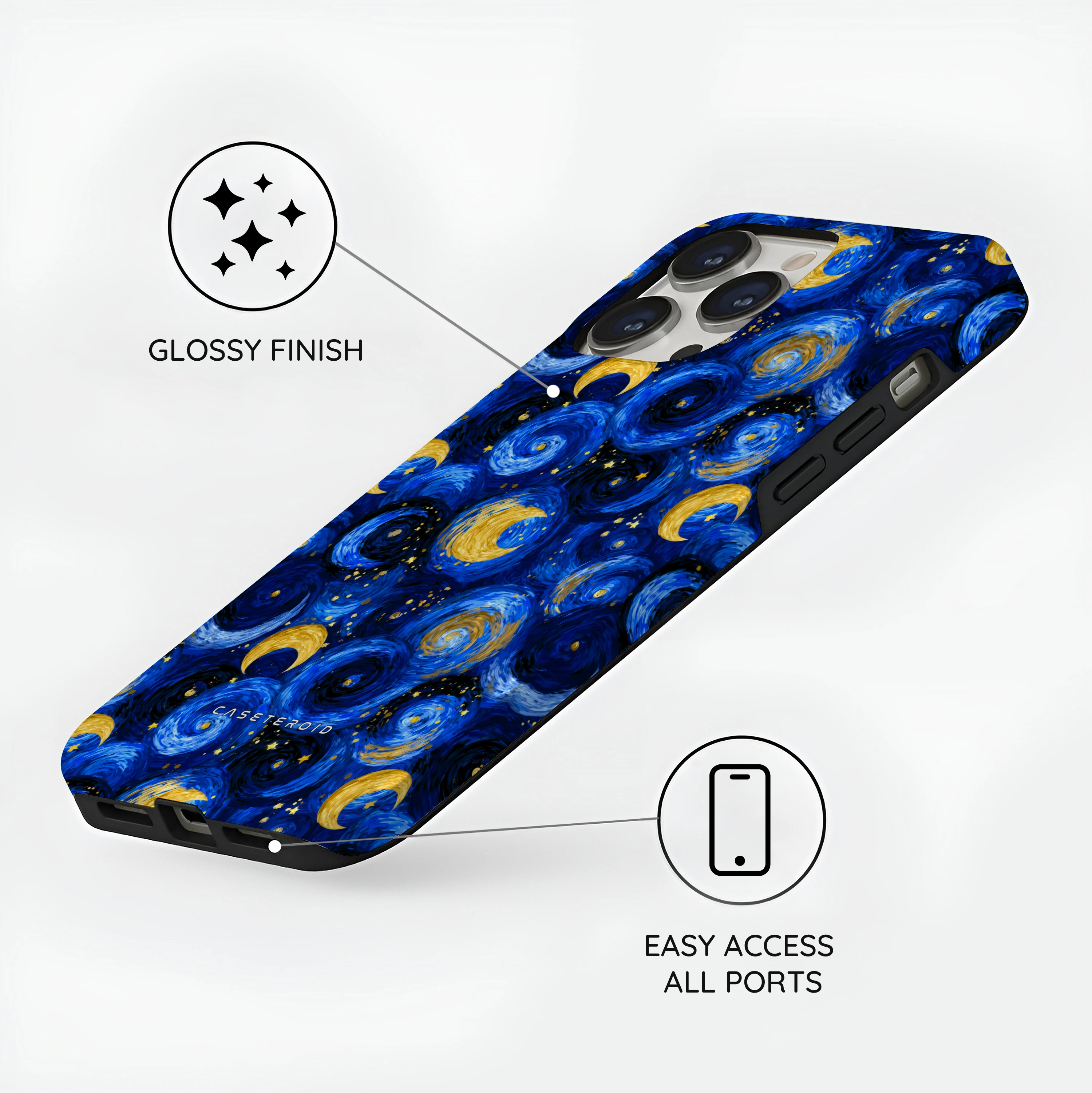 Midnight Sky - iPhone 13 Pro Case