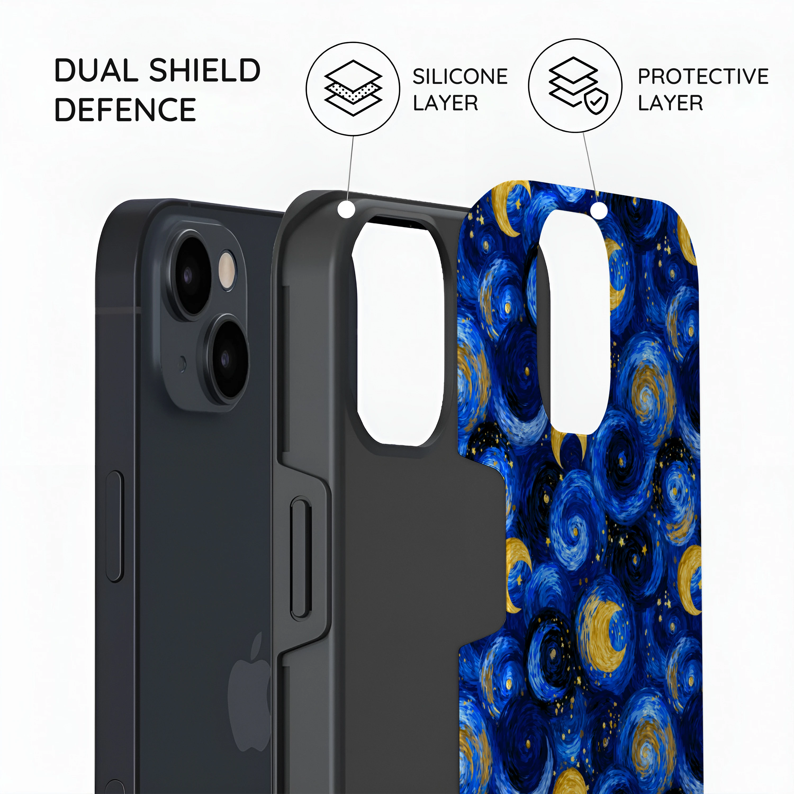 Midnight Sky - iPhone 15 Case