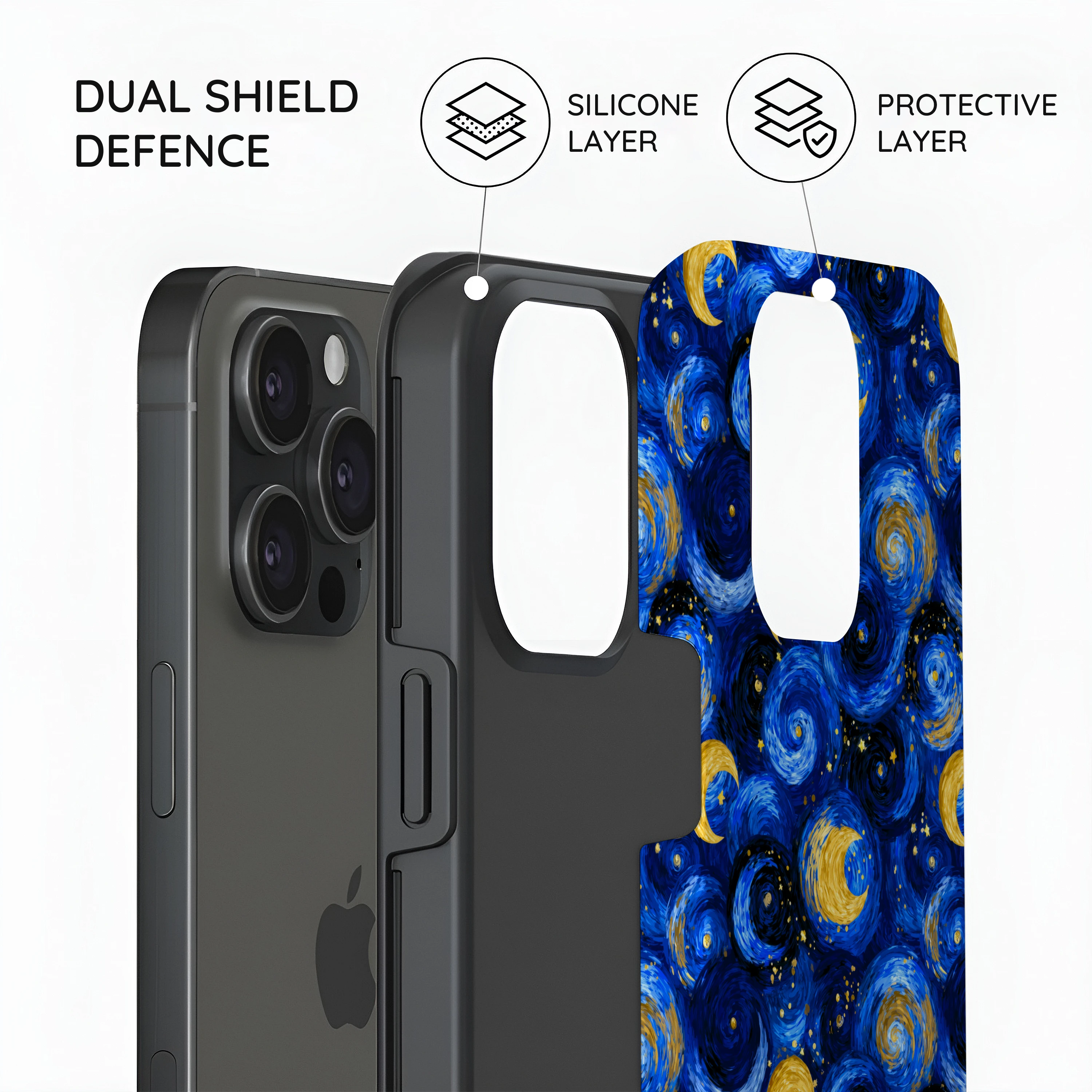Midnight Sky - iPhone 15 Pro Case