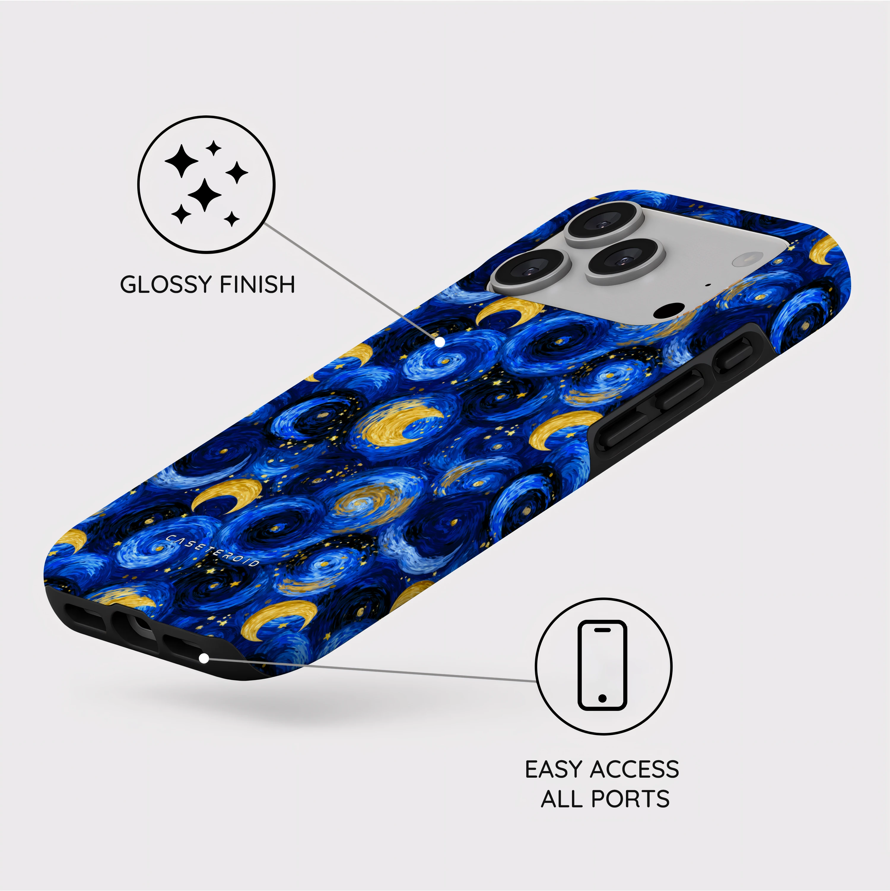 Midnight Sky - iPhone 17 Pro Case