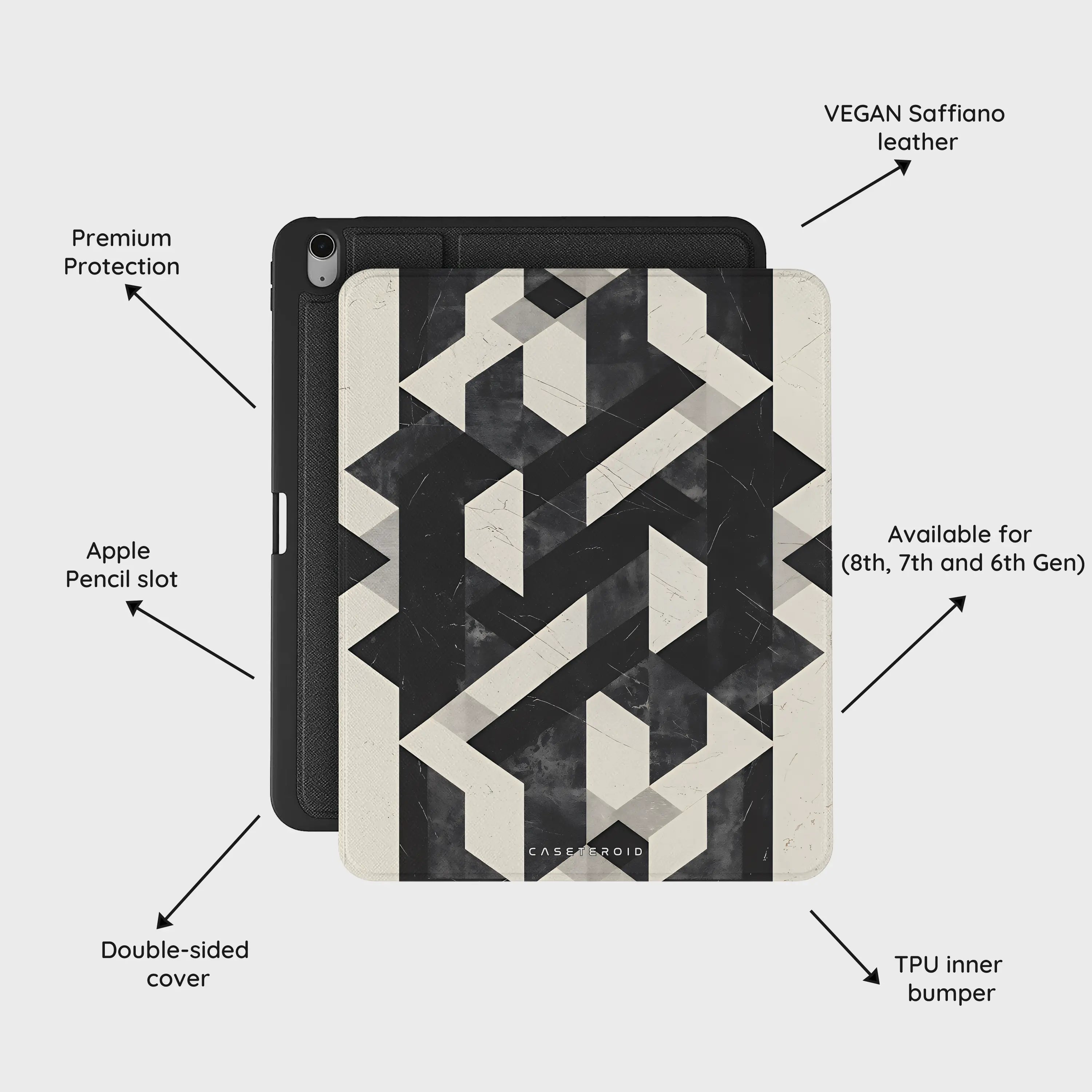 Minimalist Harmony - iPad Air 13 (8th/7th/6th Gen) Case