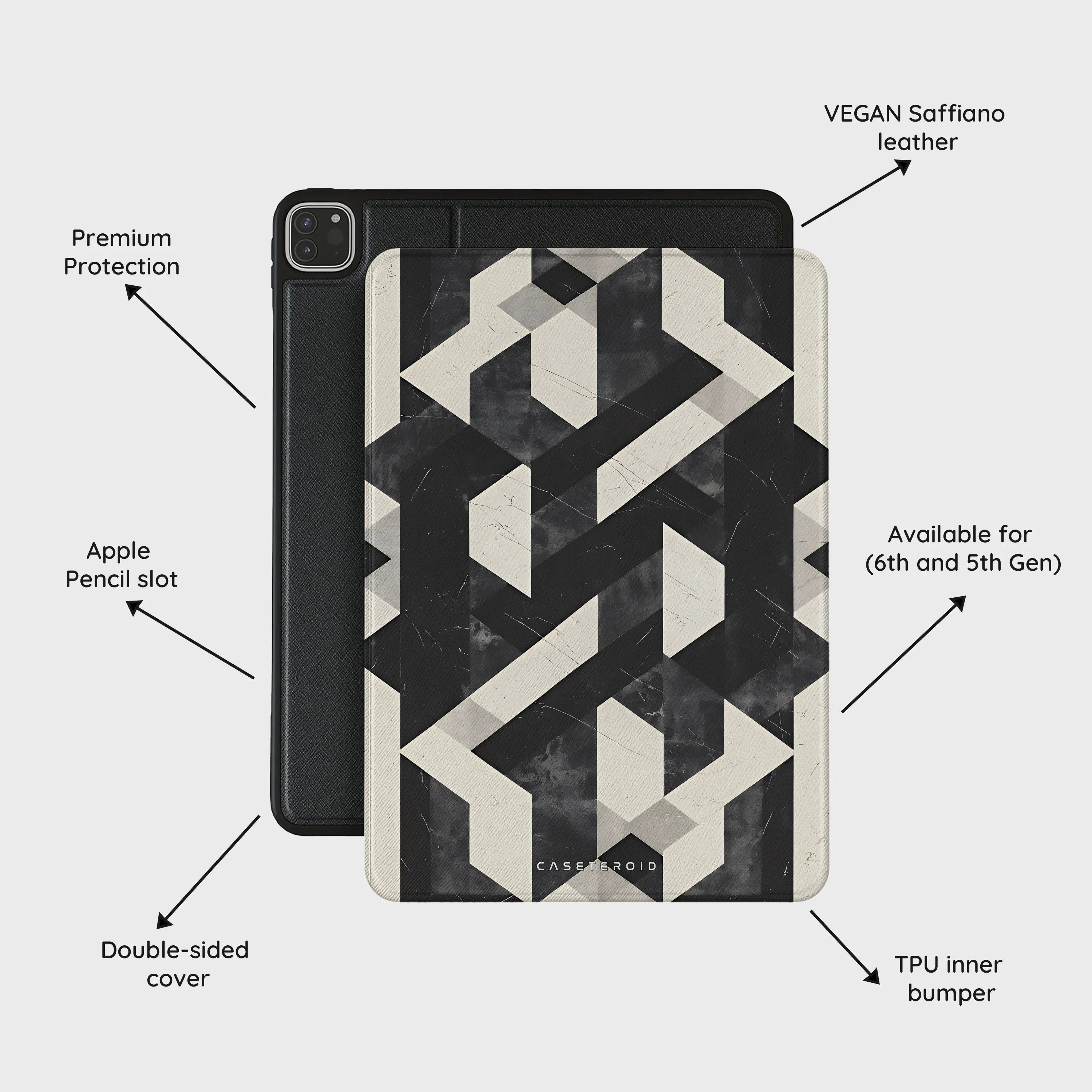Minimalist Harmony - iPad Pro 12.9 (6th/5th Gen) Case