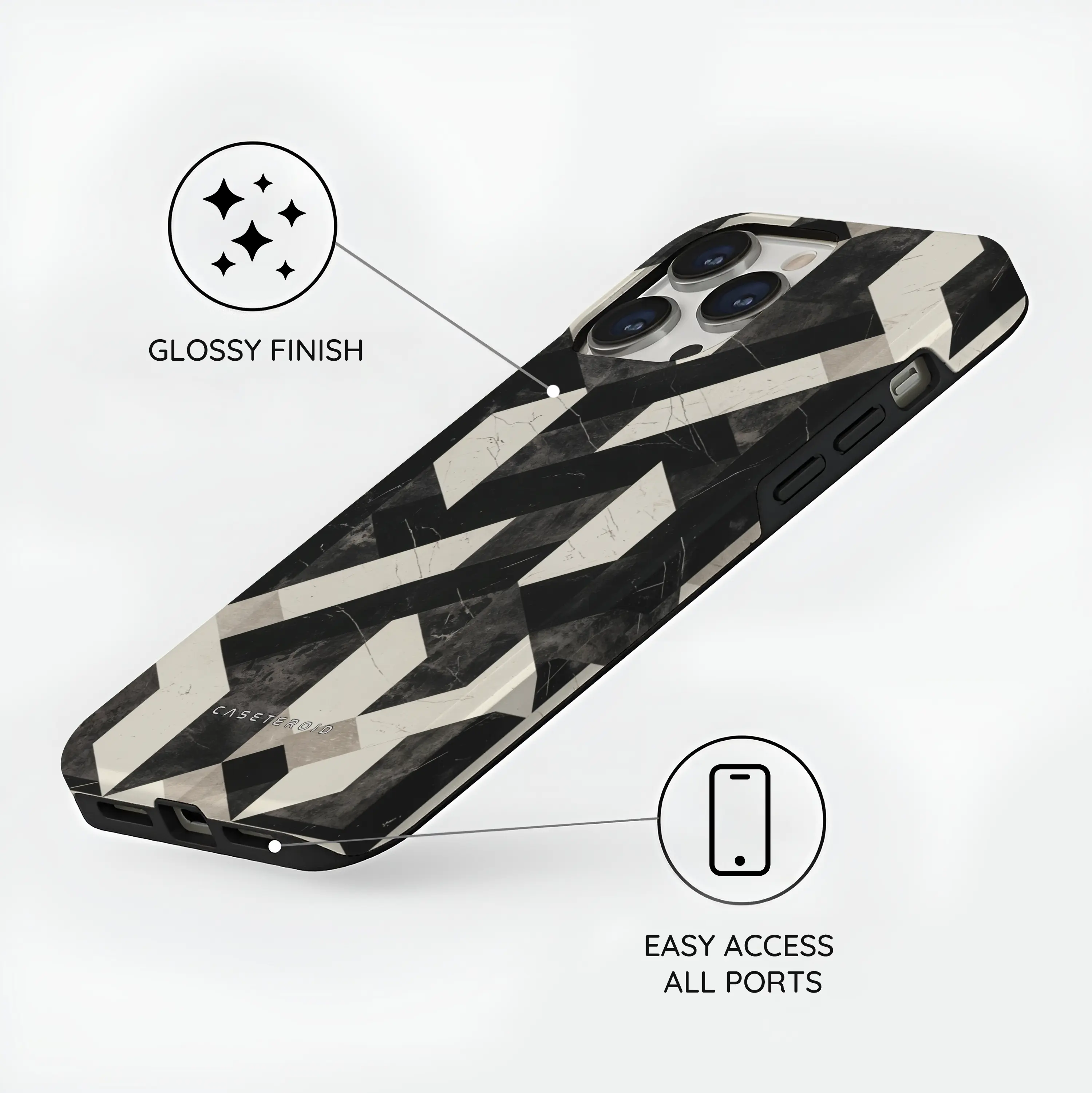 Minimalist Harmony - iPhone 14 Pro Case