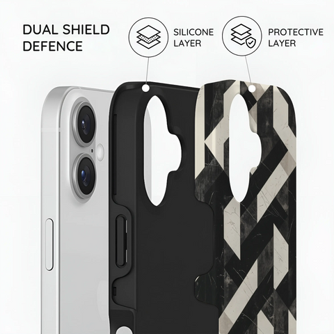 Minimalist Harmony - iPhone 16 Plus Case