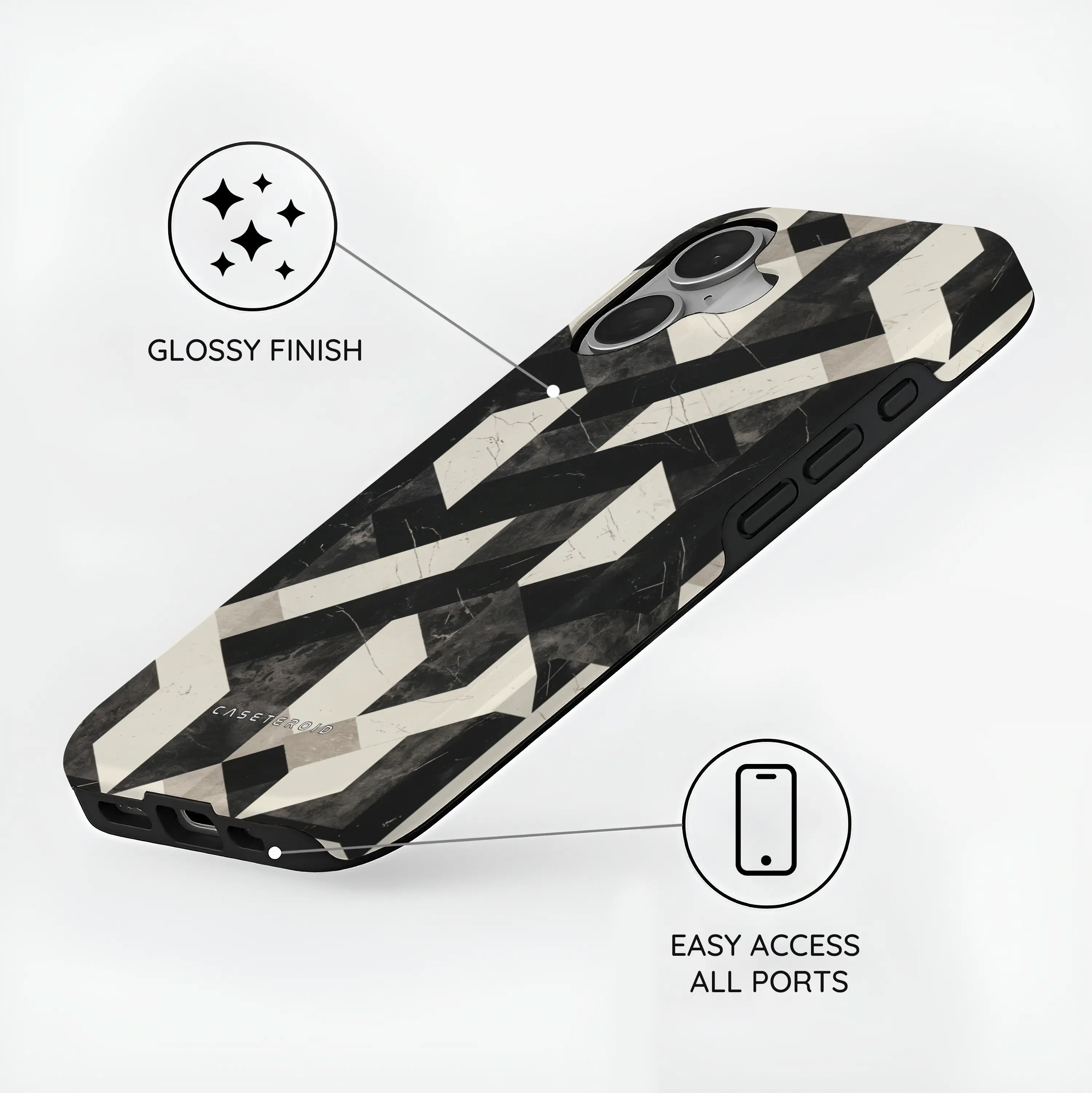 Minimalist Harmony - iPhone 16 Case