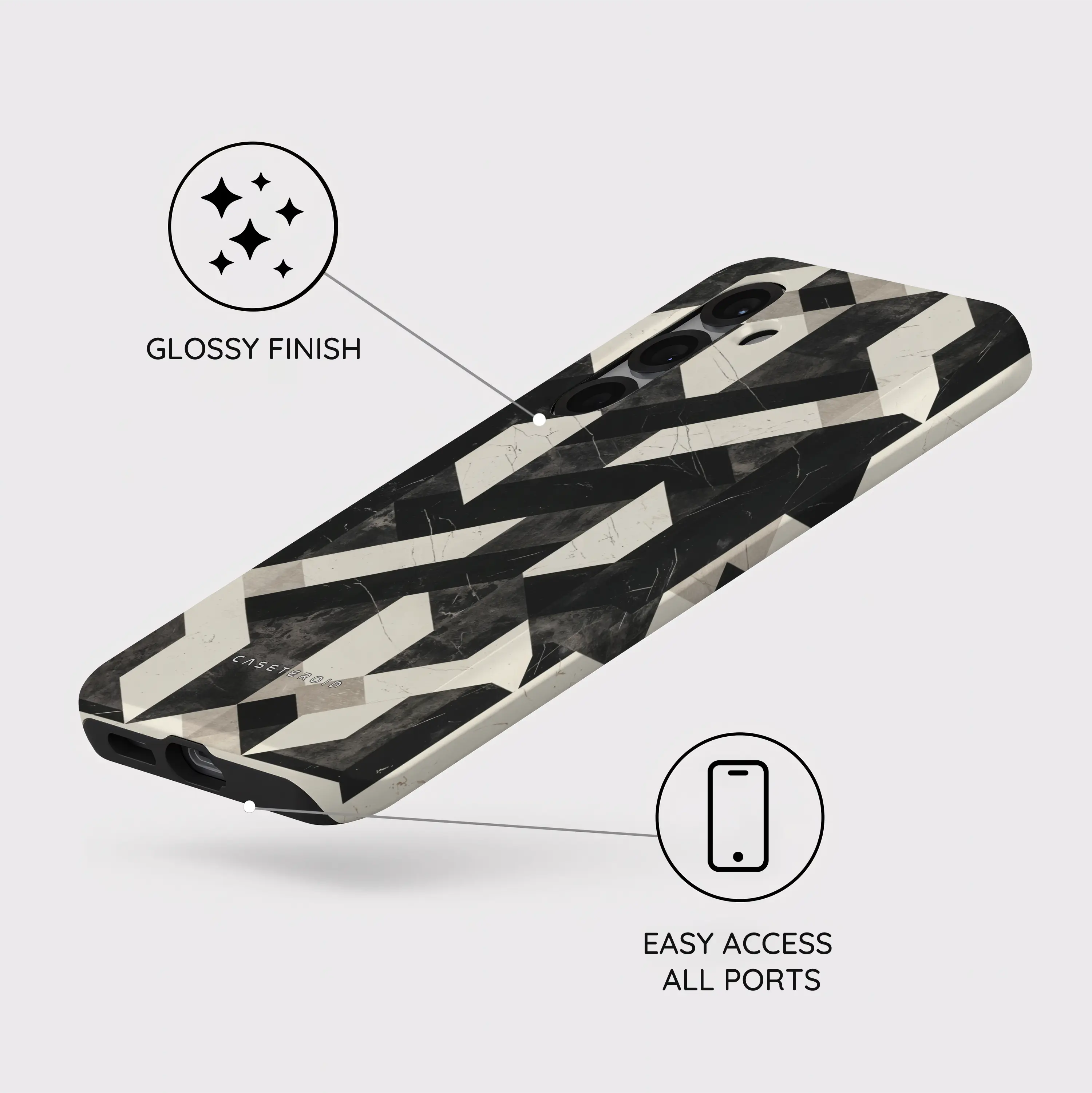 Minimalist Harmony - Samsung Galaxy S25 Case
