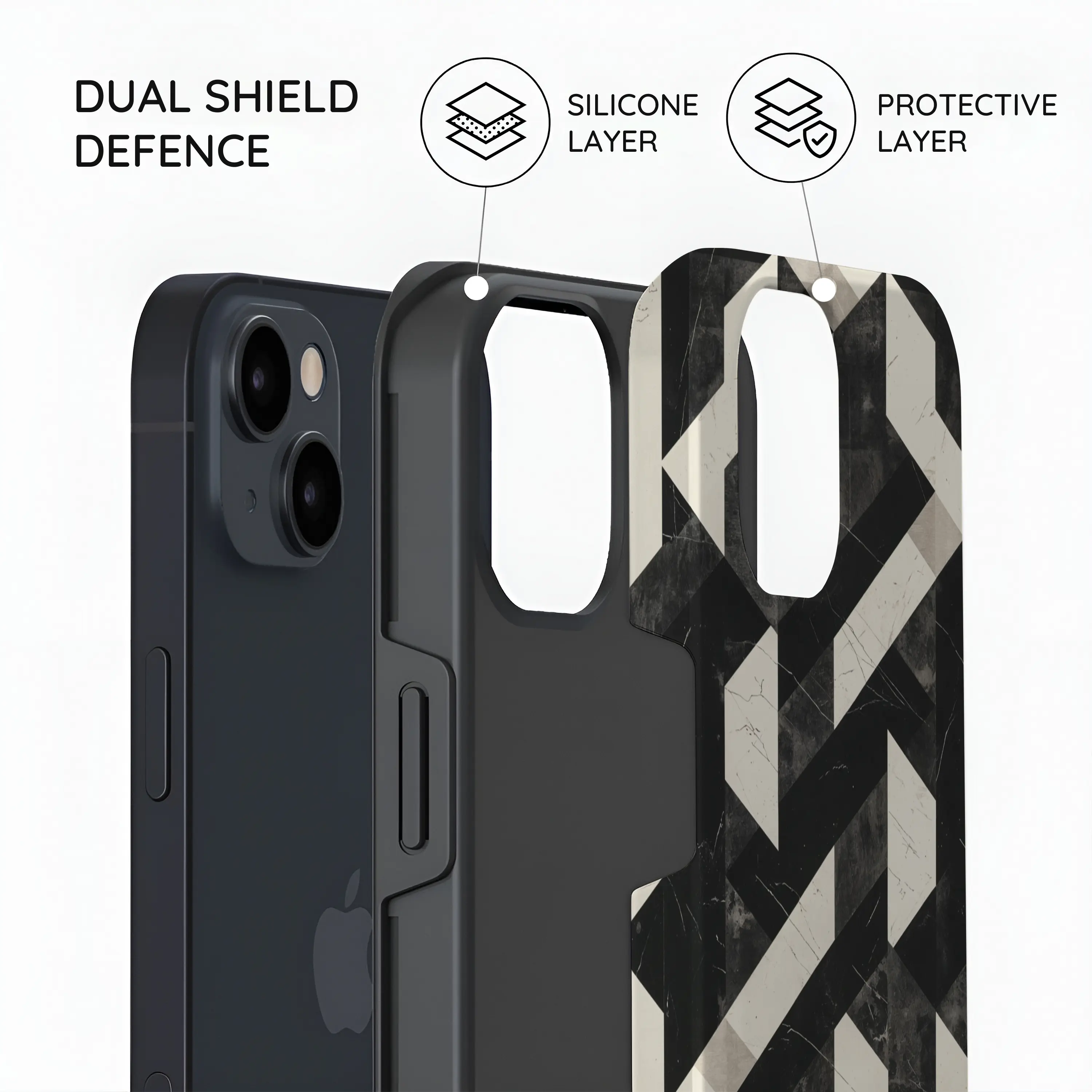 Minimalist Harmony - iPhone 15 Case