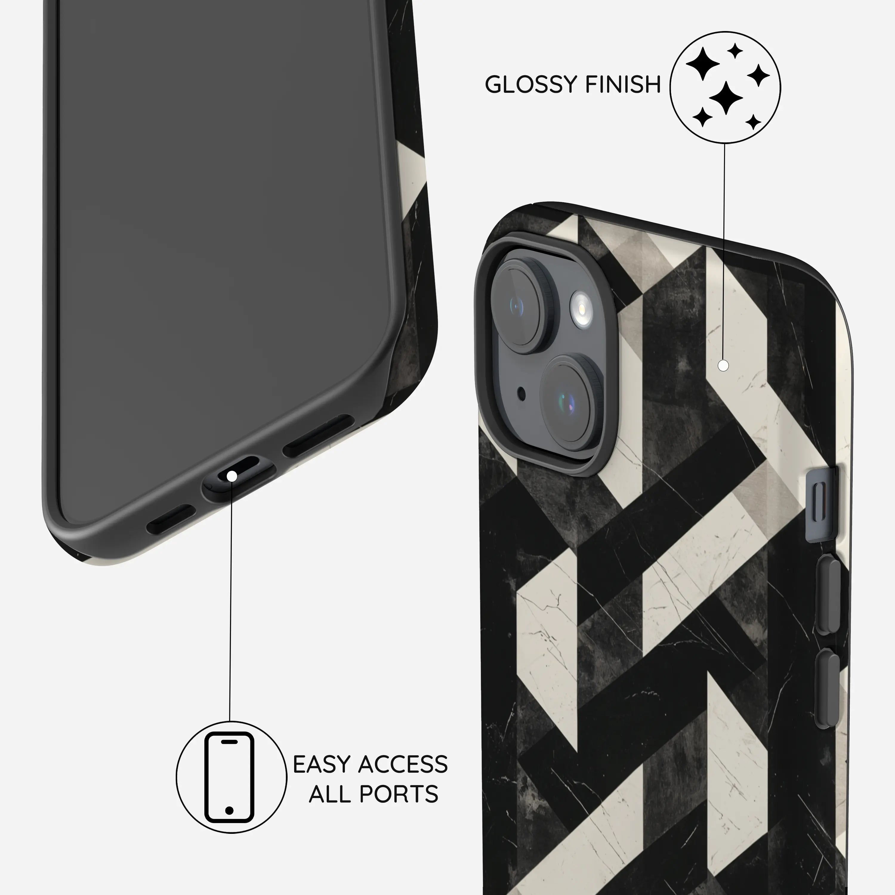 Minimalist Harmony - iPhone 14 Plus Case