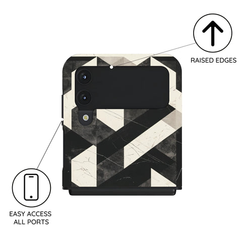 Minimalist Harmony - Samsung Galaxy Z Flip 4 Case