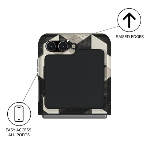 Minimalist Harmony - Samsung Galaxy Z Flip 5 Case