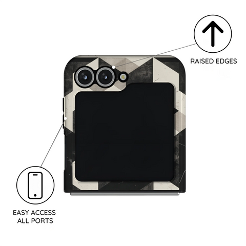 Minimalist Harmony - Samsung Galaxy Z Flip 6 Case