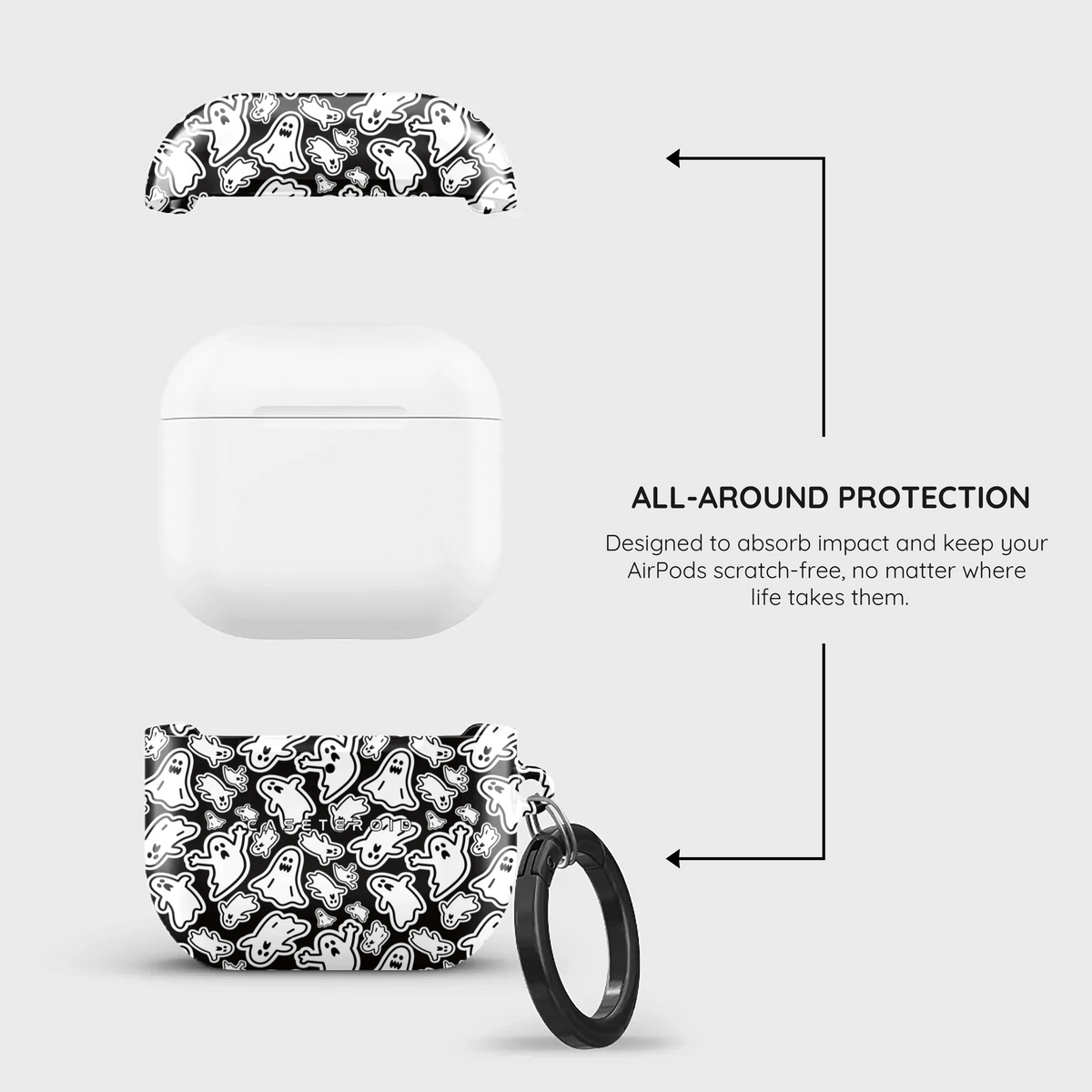 Monochrome Mayhem - AirPods 5 Case
