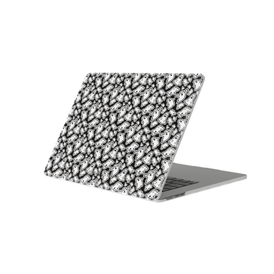 Monochrome Mayhem MacBook Pro Case_White_Black_1.webp