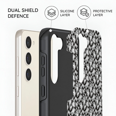 Monochrome Mayhem - Samsung Galaxy S23 Case