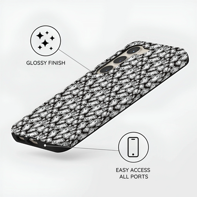 Monochrome Mayhem - Samsung Galaxy S23 Case