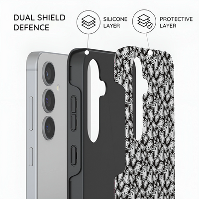 Monochrome Mayhem - Samsung Galaxy S24 Case