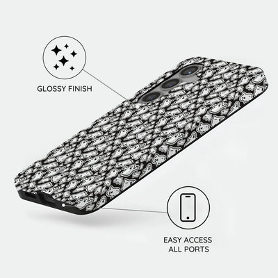 Monochrome Mayhem - Samsung Galaxy S24 Case