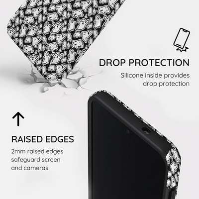 Monochrome Mayhem - Samsung Galaxy S25 Case