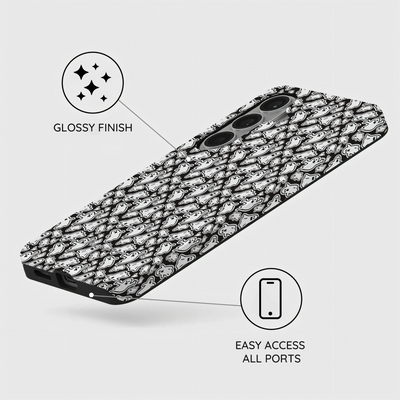 Monochrome Mayhem - Samsung Galaxy S26 Case