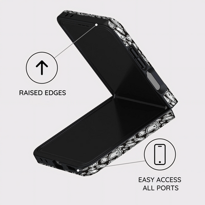 Monochrome Mayhem - Samsung Galaxy Z Flip 8 Case