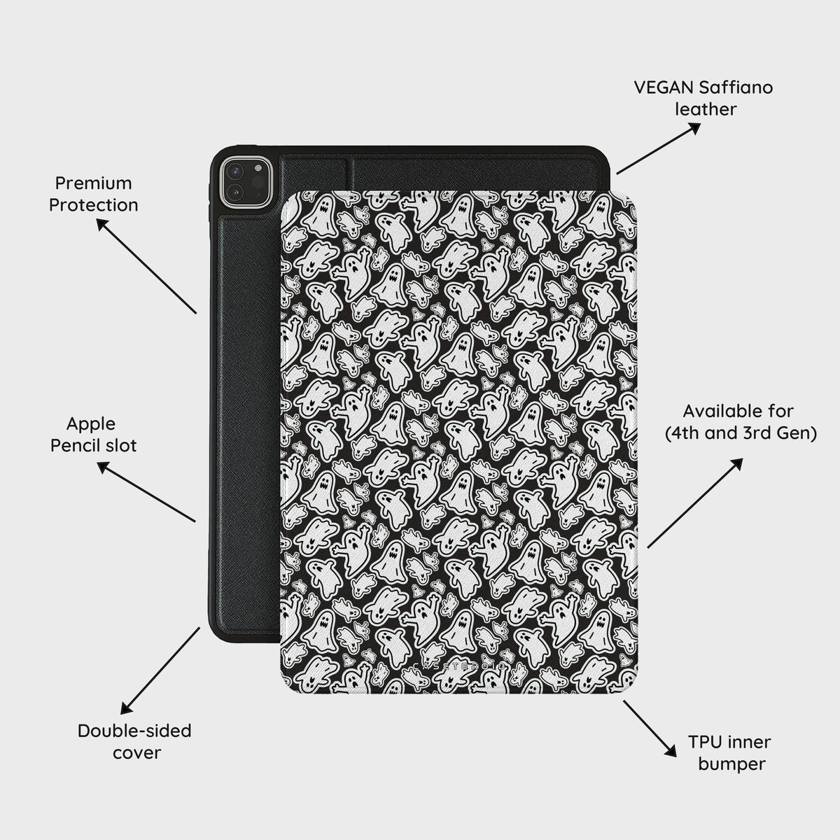 Monochrome Mayhem - iPad Pro 11 (4th/3rd Gen) Case
