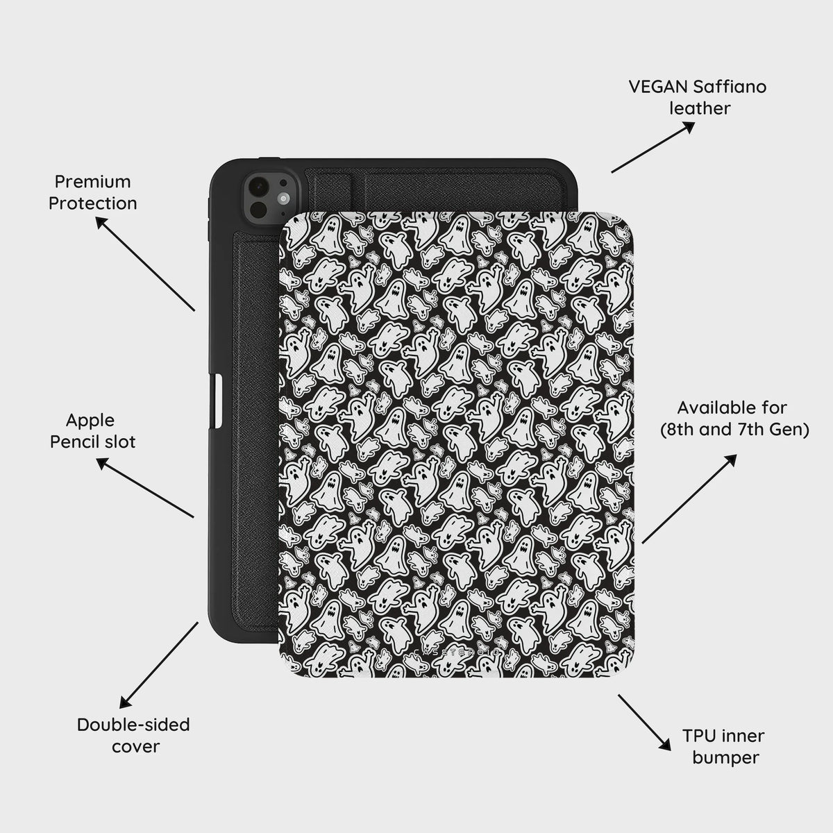 Monochrome Mayhem - iPad Pro 11 (8th/7th Gen) Case