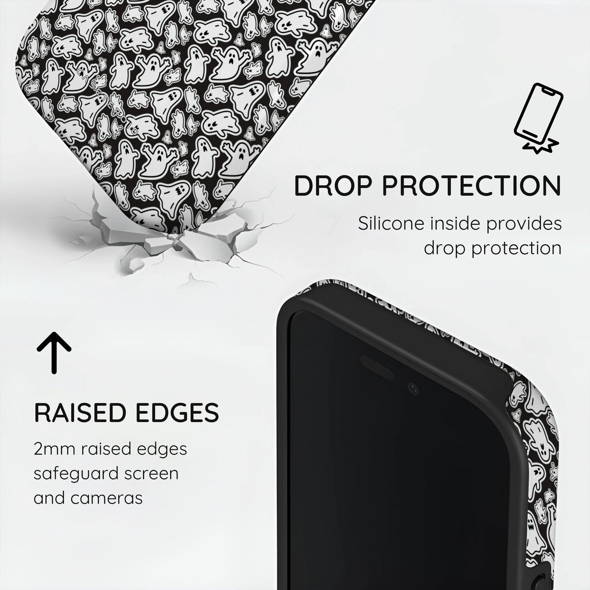 Monochrome Mayhem - iPhone 13 Mini Case